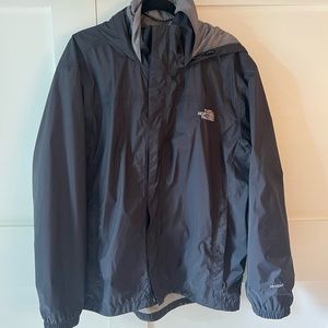 The North Face Men’s Rain Jacket— Black